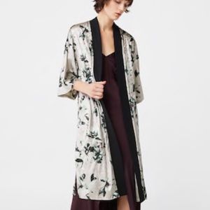 Mango velvet kaftan jacket
